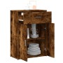 Aparador madera de ingeniería roble ahumado 60x30x84 cm de , Aparadores - Ref: Foro24-840496, Precio: 69,87 €, Descuento: %