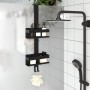 Estante colgante de ducha acero inox cepillado 304 negro mate de , Estanterías - Ref: Foro24-4004904, Precio: 39,34 €, Descue...