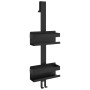 Estante colgante de ducha acero inox cepillado 304 negro mate de , Estanterías - Ref: Foro24-4004904, Precio: 39,34 €, Descue...