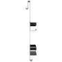 Estante colgante de ducha acero inox cepillado 304 negro mate de , Estanterías - Ref: Foro24-4004904, Precio: 39,34 €, Descue...