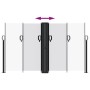 Toldo lateral retráctil blanco 140x600 cm de , Sombrillas - Ref: Foro24-4004616, Precio: 119,26 €, Descuento: %