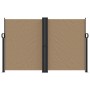Toldo lateral retráctil gris taupe 160x1000 cm de , Sombrillas - Ref: Foro24-4004739, Precio: 149,99 €, Descuento: %
