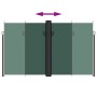 Toldo lateral retráctil verde oscuro 200x1200 cm de , Sombrillas - Ref: Foro24-4004860, Precio: 169,55 €, Descuento: %