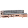 Juego de muebles jardín 5 pzas y cojines madera abeto Douglas de , Conjuntos de jardín - Ref: Foro24-3250842, Precio: 564,57 ...