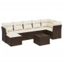 Set sofás de jardín 8 piezas y cojines ratán sintético marrón de , Conjuntos de jardín - Ref: Foro24-3263209, Precio: 505,02 ...