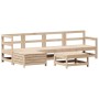 Juego de sofás de jardín 6 piezas madera maciza de pino de , Conjuntos de jardín - Ref: Foro24-3250924, Precio: 344,16 €, Des...