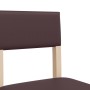 Taburetes altos 2 uds madera maciza de caucho y cuero sintético de , Taburetes de cocina - Ref: Foro24-4006197, Precio: 81,01...