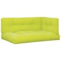 Cojines para sofá de palets 5 unidades tela verde claro de , Cojines para sillas y sofás - Ref: Foro24-3217141, Precio: 150,8...