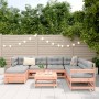 Juego de sofás de jardín 8 pzas madera maciza de abeto Douglas de , Conjuntos de jardín - Ref: Foro24-3250598, Precio: 474,02...