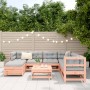 Juego de sofás de jardín 8 pzas madera maciza de abeto Douglas de , Conjuntos de jardín - Ref: Foro24-3250558, Precio: 484,05...