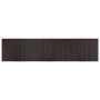 Alfombra rectangular bambú marrón oscuro 70x300 cm de , Alfombras - Ref: Foro24-376755, Precio: 31,48 €, Descuento: %