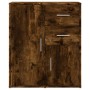Aparador de madera de ingeniería 2 uds roble ahumado 60x31x70cm de , Aparadores - Ref: Foro24-3276564, Precio: 143,97 €, Desc...