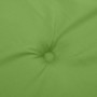 Cojines silla respaldo bajo 2 ud tela verde melange 100x50x4 cm de , Cojines para sillas y sofás - Ref: Foro24-4002460, Preci...