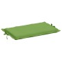 Cojín para tumbona tela verde melange 186x58x3 cm de , Cojines para sillas y sofás - Ref: Foro24-4002481, Precio: 44,69 €, De...