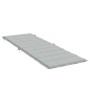 Cojín para tumbona tela gris claro melange 186x58x3 cm de , Cojines para sillas y sofás - Ref: Foro24-4002476, Precio: 38,51 ...
