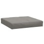 Cojines para sofá de palets 2 uds tela gris oscuro melange de , Cojines para sillas y sofás - Ref: Foro24-4002642, Precio: 60...