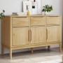 Aparador FLORO madera maciza de pino marrón cera 114x43x74 cm de , Aparadores - Ref: Foro24-374023, Precio: 216,00 €, Descuen...