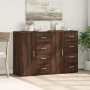 Aparadores 2 uds madera de ingeniería roble marrón 59x39x80 cm de , Aparadores - Ref: Foro24-3276636, Precio: 198,14 €, Descu...