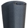 Toldo para balcón ratán sintético gris antracita 1000x90 cm de , Paneles de vallas - Ref: Foro24-156248, Precio: 124,46 €, De...