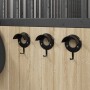 Soporte para bridas de pared hierro negro de , Accesorios para riendas de caballos - Ref: Foro24-172445, Precio: 17,68 €, Des...