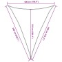 Toldo de vela triangular HDPE azul 160 g/m² 5x6x6 m de , Sombrillas - Ref: Foro24-311538, Precio: 39,57 €, Descuento: %