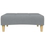 Reposapiés de tela gris claro 77x55x31 cm de , Otomanas - Ref: Foro24-4007371, Precio: 69,61 €, Descuento: %