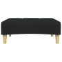 Reposapiés de tela negro 77x55x31 cm de , Otomanas - Ref: Foro24-4007373, Precio: 68,59 €, Descuento: %