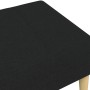Reposapiés de tela negro 77x55x31 cm de , Otomanas - Ref: Foro24-4007373, Precio: 68,59 €, Descuento: %