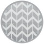 Alfombra exterior ARAKIL gris Ø200 cm PP de , Protectores para exterior - Ref: Foro24-368524, Precio: 38,16 €, Descuento: %