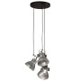 Lámpara colgante plateado vintage 25 W E27 30x30x100 cm de , Lámparas - Ref: Foro24-371855, Precio: 63,32 €, Descuento: %