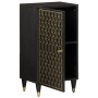 Armario auxiliar madera maciza de mango 40x33x75 cm de , Aparadores - Ref: Foro24-358344, Precio: 105,16 €, Descuento: %