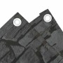 Pantalla de privacidad de balcón PVC look piedra gris 500x90 cm de , Paneles de vallas - Ref: Foro24-4005470, Precio: 32,00 €...