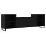 Mueble para TV madera contrachapada negro 160x35x55 cm de , Muebles TV - Ref: Foro24-831349, Precio: 108,56 €, Descuento: %