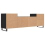 Mueble para TV madera contrachapada negro 160x35x55 cm de , Muebles TV - Ref: Foro24-831349, Precio: 108,56 €, Descuento: %