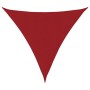 Toldo de vela triangular de tela oxford rojo 5x5x5 m de , Sombrillas - Ref: Foro24-135675, Precio: 43,38 €, Descuento: %