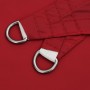 Toldo de vela triangular de tela oxford rojo 5x5x5 m de , Sombrillas - Ref: Foro24-135675, Precio: 43,38 €, Descuento: %