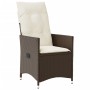 Set comedor de jardín 7 pzas con cojines ratán sintético marrón de , Conjuntos de jardín - Ref: Foro24-3276773, Precio: 829,5...