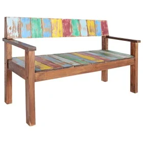Banco de madera maciza reciclada 115 cm de vidaXL, Bancos para recibidores y almacenamiento - Ref: Foro24-326182, Precio: 162...