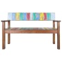 Banco de madera maciza reciclada 115 cm de vidaXL, Bancos para recibidores y almacenamiento - Ref: Foro24-326182, Precio: 175...