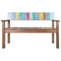 Recycelte Massivholzbank 115 cm von vidaXL, Bänke für Hallen und Lager - Ref: Foro24-326182, Preis: 162,38 €, Rabatt: %