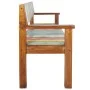 Recycelte Massivholzbank 115 cm von vidaXL, Bänke für Hallen und Lager - Ref: Foro24-326182, Preis: 162,38 €, Rabatt: %