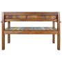 Banco de madera maciza reciclada 115 cm de vidaXL, Bancos para recibidores y almacenamiento - Ref: Foro24-326182, Precio: 175...