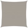 Toldo de vela cuadrado HDPE gris claro 160 g/m² 7x7 m de , Sombrillas - Ref: Foro24-4001972, Precio: 70,89 €, Descuento: %