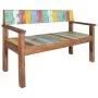 Recycelte Massivholzbank 115 cm von vidaXL, Bänke für Hallen und Lager - Ref: Foro24-326182, Preis: 162,38 €, Rabatt: %