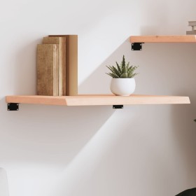 Estante de pared madera maciza roble sin tratar 60x60x(2-4) cm de , Estantes y estanterías - Ref: Foro24-363534, Precio: 66,6...