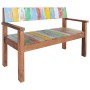 Banco de madera maciza reciclada 115 cm de vidaXL, Bancos para recibidores y almacenamiento - Ref: Foro24-326182, Precio: 175...