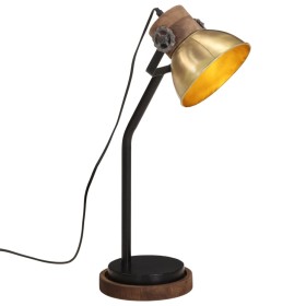Lámpara de escritorio latón vintage 25 W E27 18x18x60 cm de , Lámparas - Ref: Foro24-371950, Precio: 69,48 €, Descuento: %