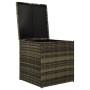 Set de sofás de jardín 8 piezas y cojines ratán sintético gris de , Conjuntos de jardín - Ref: Foro24-313136, Precio: 749,57 ...