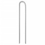 Clavijas de tienda forma U 12 uds acero galvanizado 37 cm Ø10mm de , Accesorios para tiendas de campaña - Ref: Foro24-4009348...