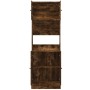 Mueble de cocina madera ingeniería roble ahumado 60x50x180 cm de , Armarios de cocina - Ref: Foro24-3276641, Precio: 171,03 €...